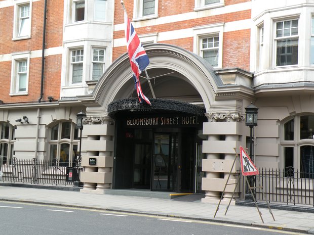 Entrée du Bloomsbury Street Hotel
